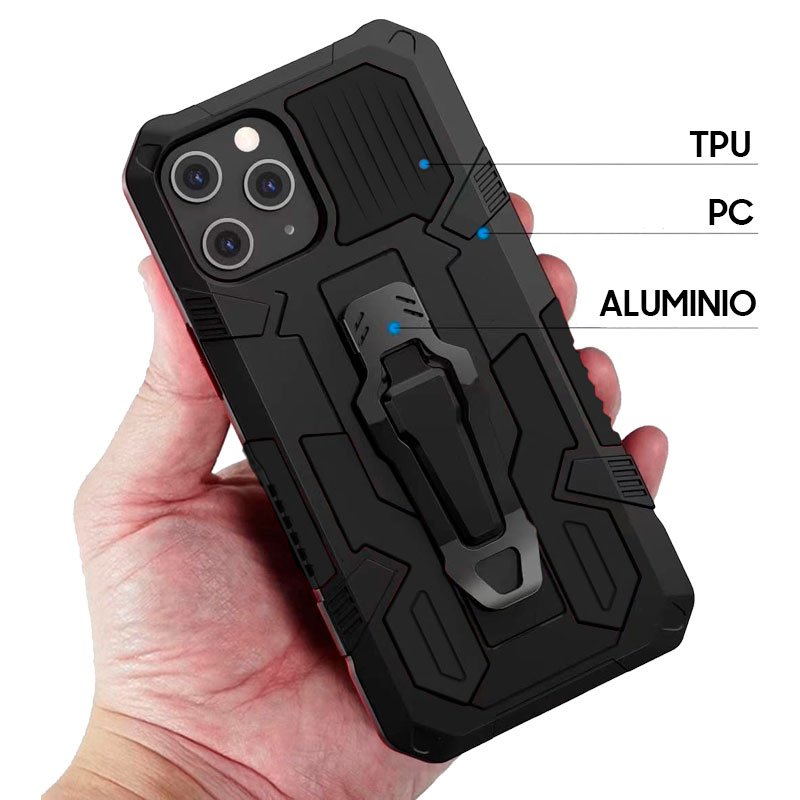Capa COOL para iPhone 12 mini Hard Clip Preto