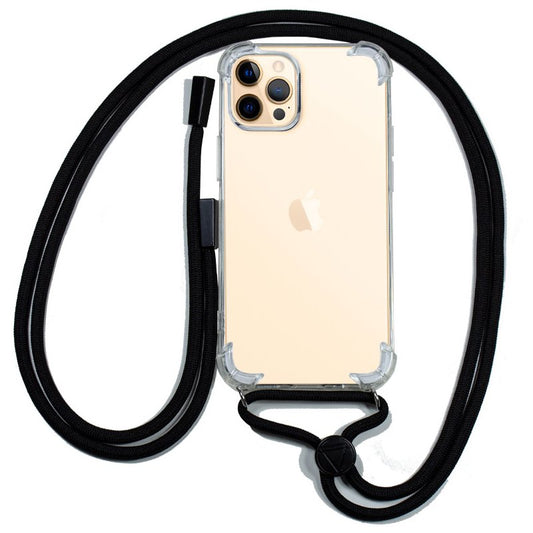 Capa COOL para iPhone 12 Pro Max Cordão Preto