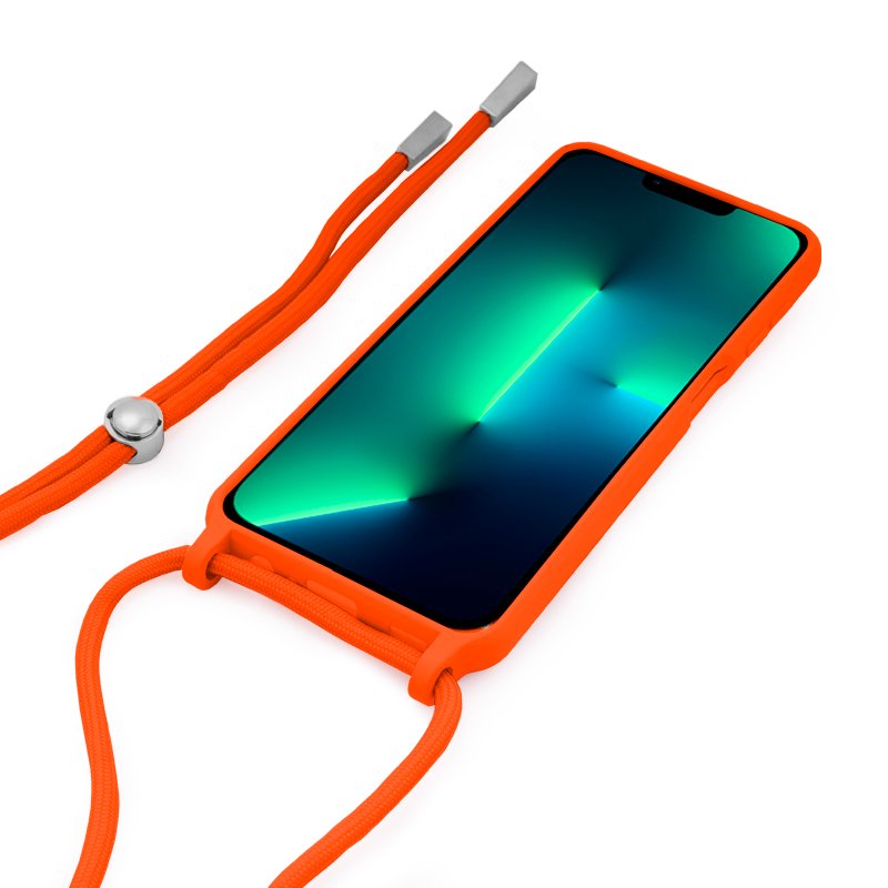 Capa COOL para iPhone 13 Pro Cordão Salmão