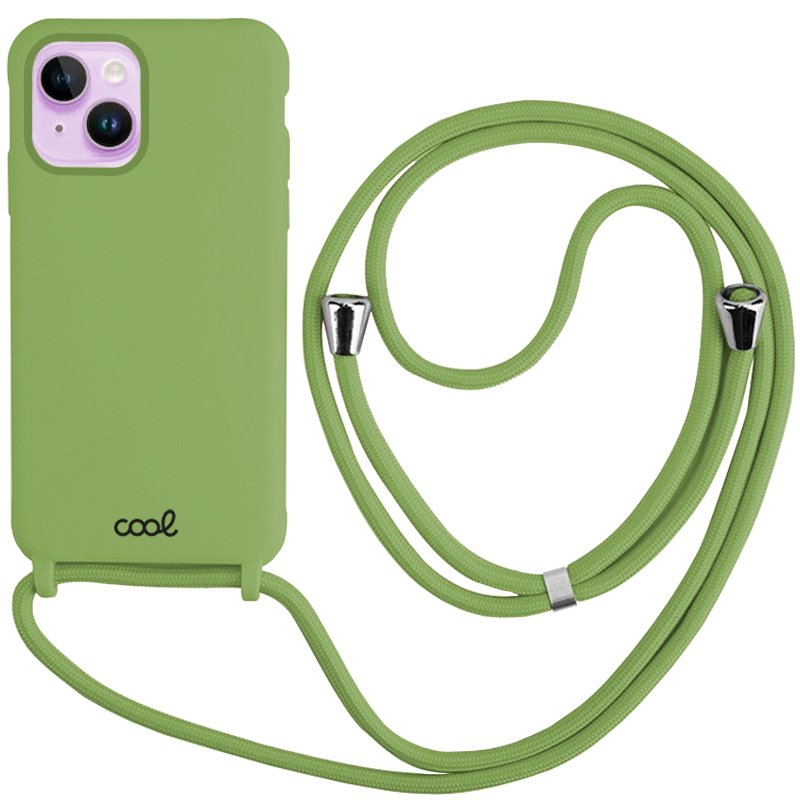 Capa COOL para iPhone 14 Cordão Pistache
