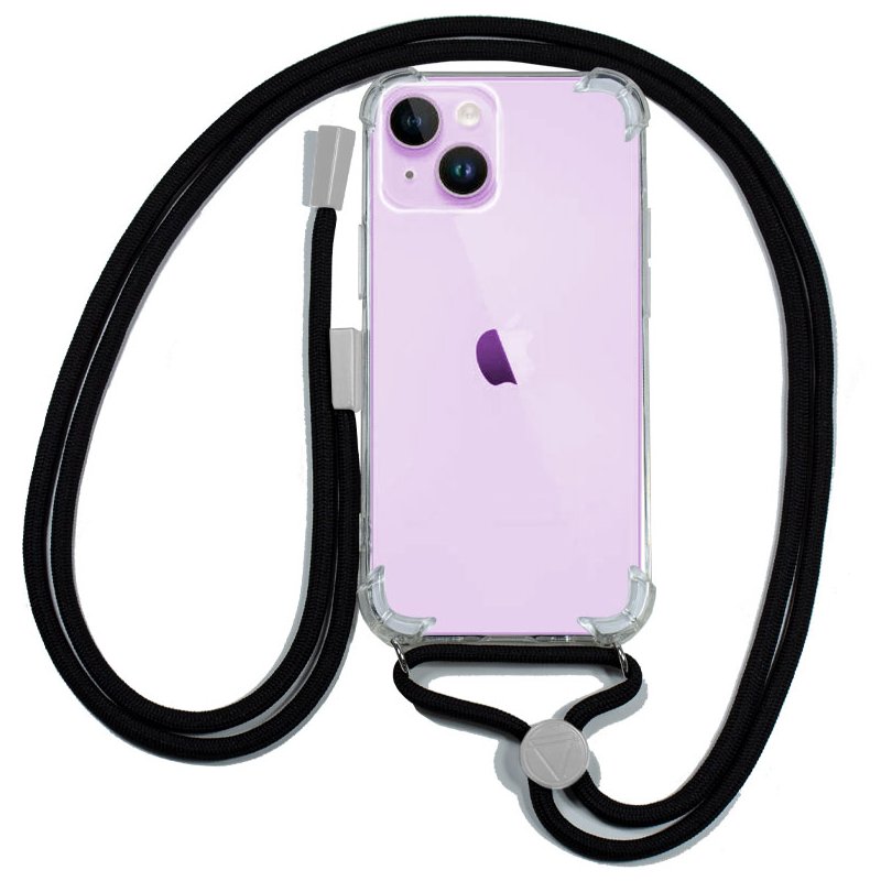 Capa COOL para iPhone 14 Cordão Preto