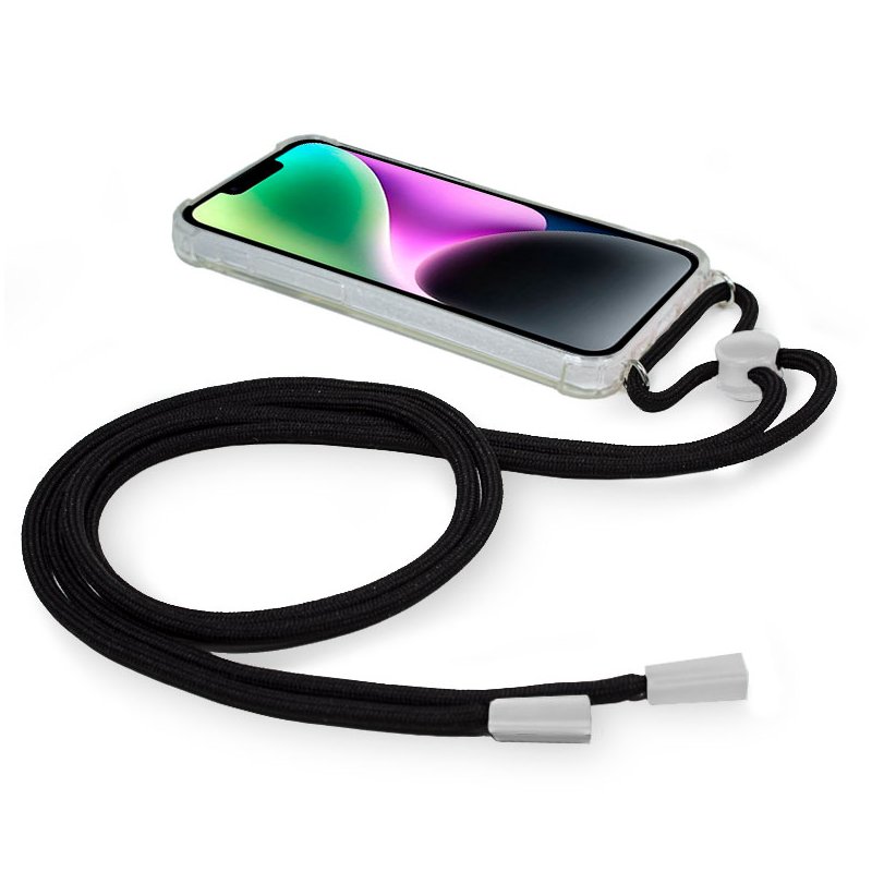 Capa COOL para iPhone 14 Cordão Preto