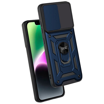 Capa COOL para iPhone 14 Hard Ring Marinho