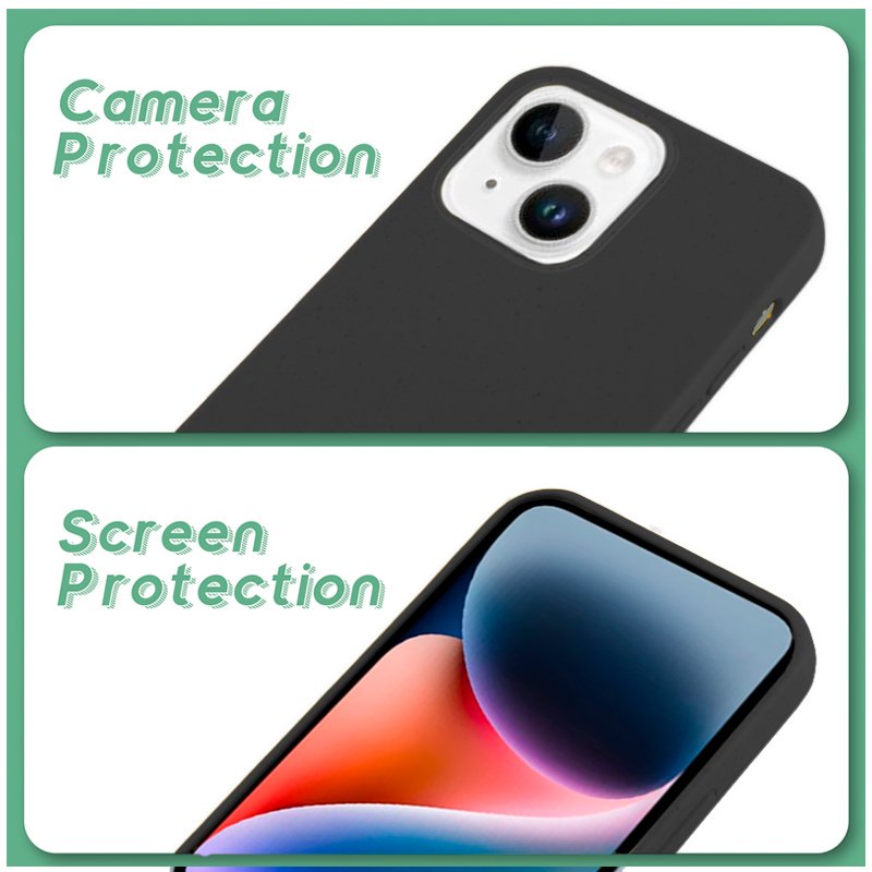 Capa COOL para iPhone 14 Plus Eco Biodegradável Preto