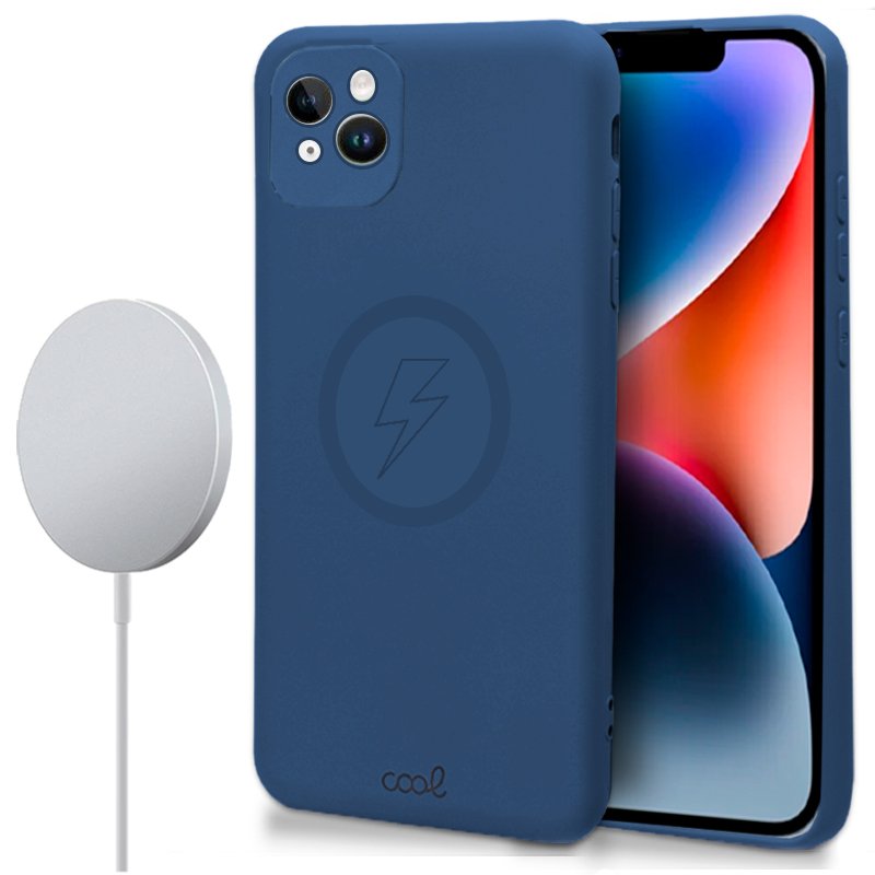 Capa COOL para iPhone 14 Plus Magnética Cover Marinho