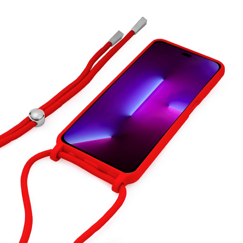 Capa COOL para iPhone 14 Pro Cordão Vermelho