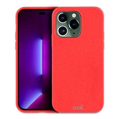 Capa COOL para iPhone 14 Pro Eco Biodegradável Vermelho