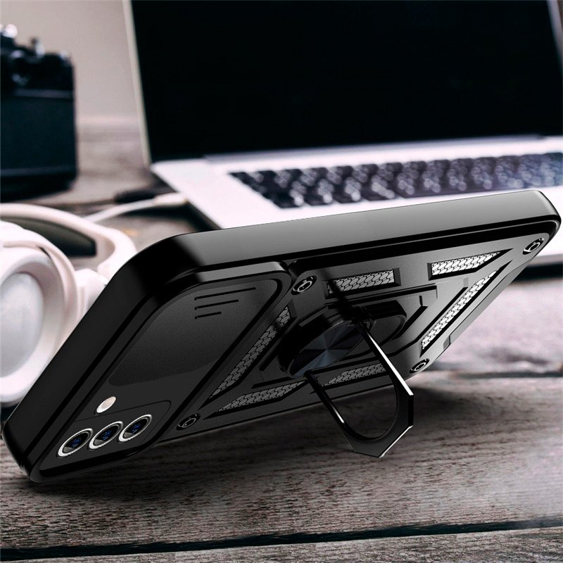 Capa COOL para iPhone 14 Pro Hard Ring Prata