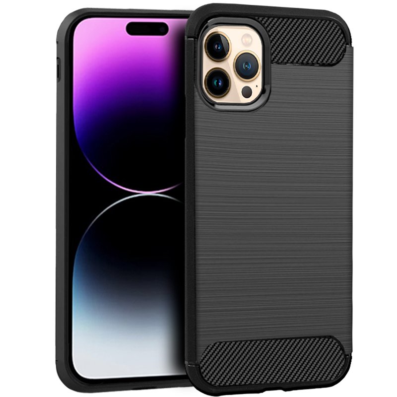 Capa COOL para iPhone 14 Pro Max Carbono Preto