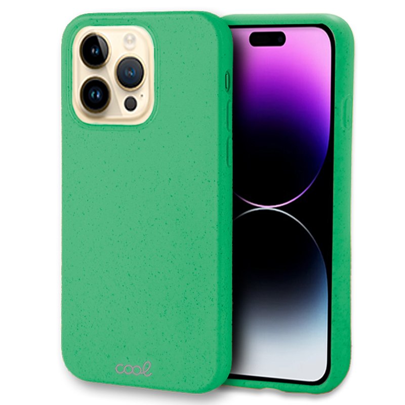 Capa COOL para iPhone 14 Pro Max Eco Biodegradável Mint