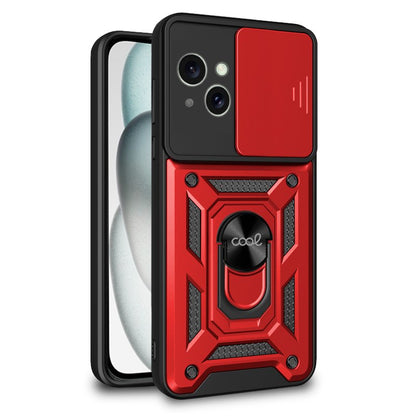 Capa COOL para iPhone 15 Hard Ring Vermelho