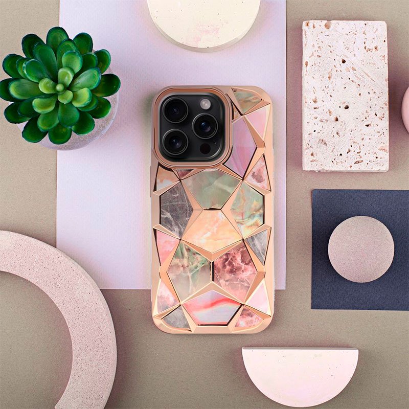 Capa COOL para iPhone 15 Mármore