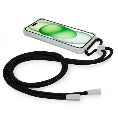 Capa COOL para iPhone 15 Plus Cordão Preto
