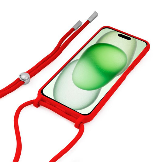 Capa COOL para iPhone 15 Plus Cordão Vermelho