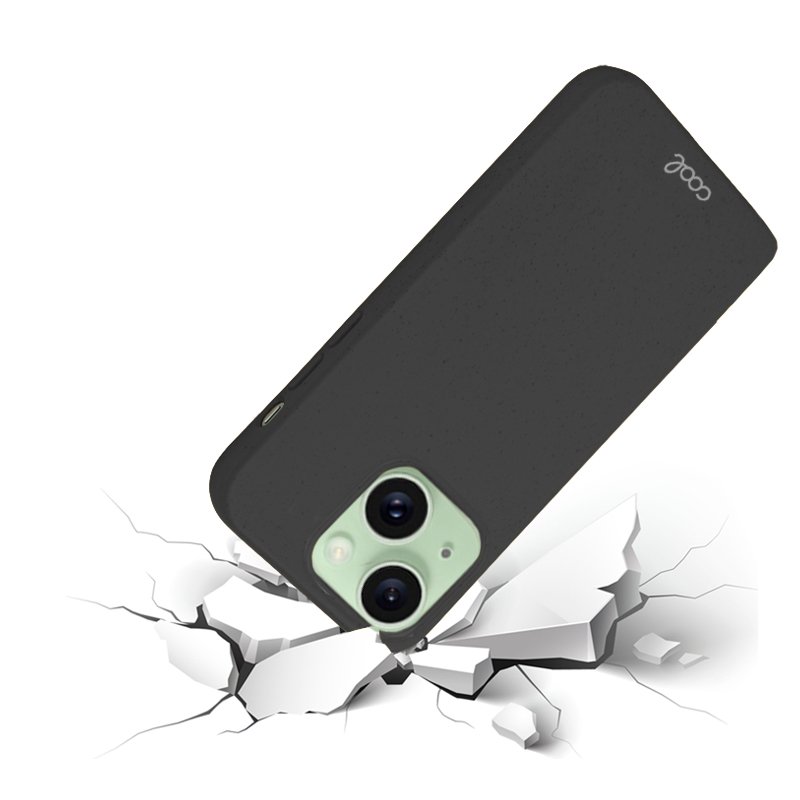 Capa COOL para iPhone 15 Plus Eco Biodegradável Preto