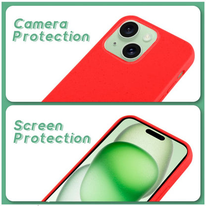 Capa COOL para iPhone 15 Plus Eco Biodegradável Vermelho