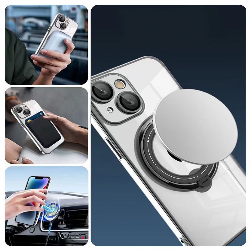 Capa COOL para iPhone 15 Plus Magnética Ring Preto