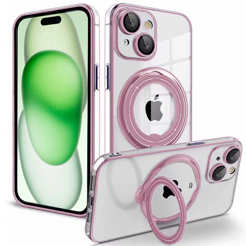 Capa COOL para iPhone 15 Plus Magnética Ring Rosa