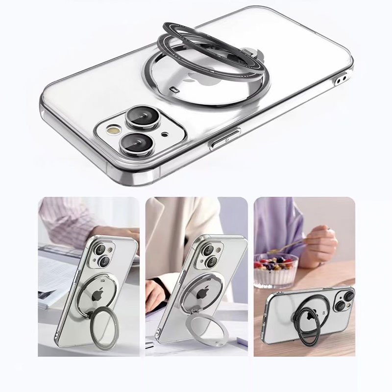 Capa COOL para iPhone 15 Plus Magnética Ring Rosa