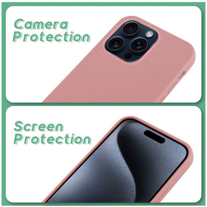 Capa COOL para iPhone 15 Pro Eco Biodegradável Rosa