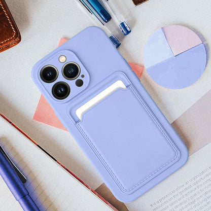 Capa COOL para iPhone 15 Pro Max Card Violeta