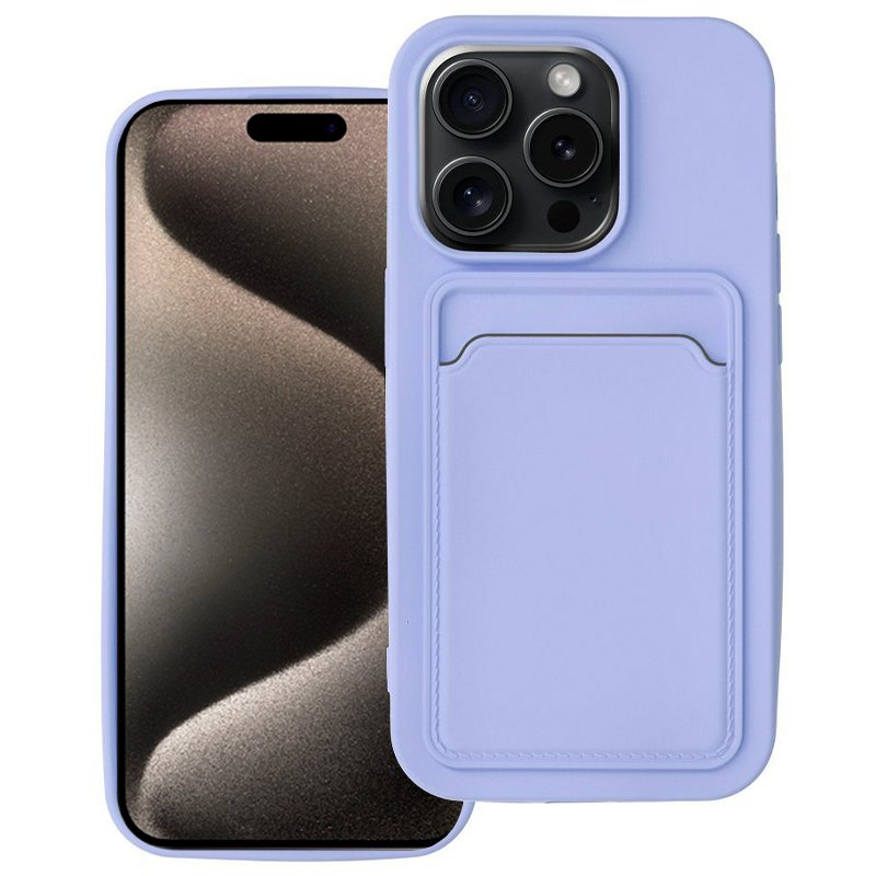 Capa COOL para iPhone 15 Pro Max Card Violeta