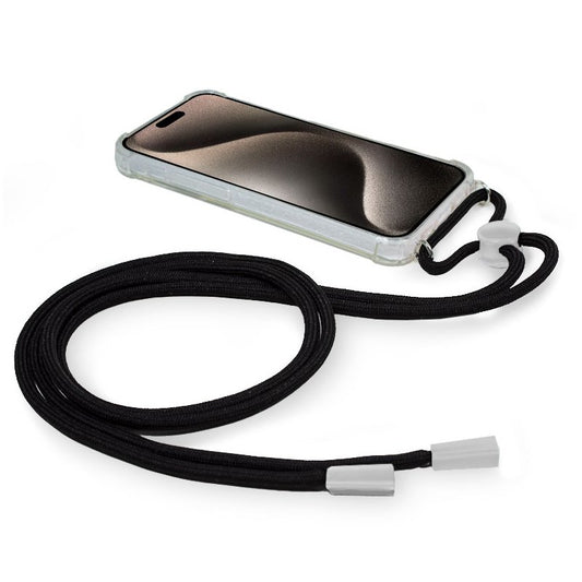 Capa COOL para iPhone 15 Pro Max Cordão Preto