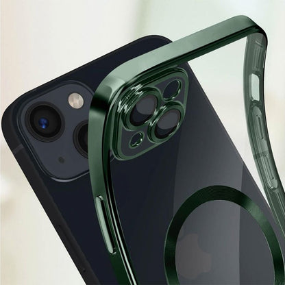 Capa COOL para iPhone 16 Magnética Borde Verde