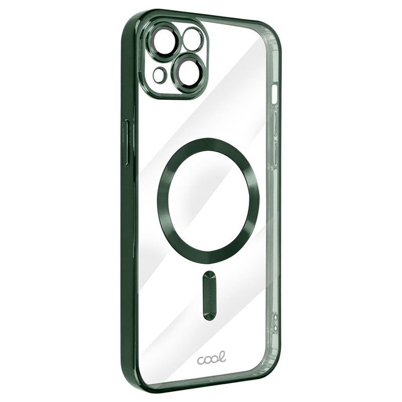 Capa COOL para iPhone 16 Magnética Borde Verde