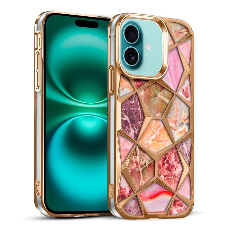 Capa COOL para iPhone 16 Plus Mármore