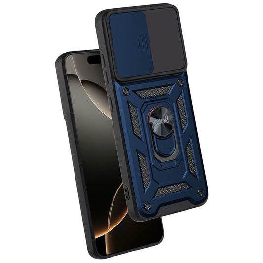 Capa COOL para iPhone 16 Pro Hard Ring Marinho