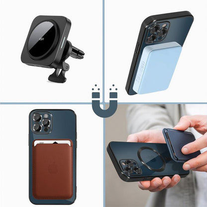 Capa COOL para iPhone 16 Pro Magnética Borde Prata