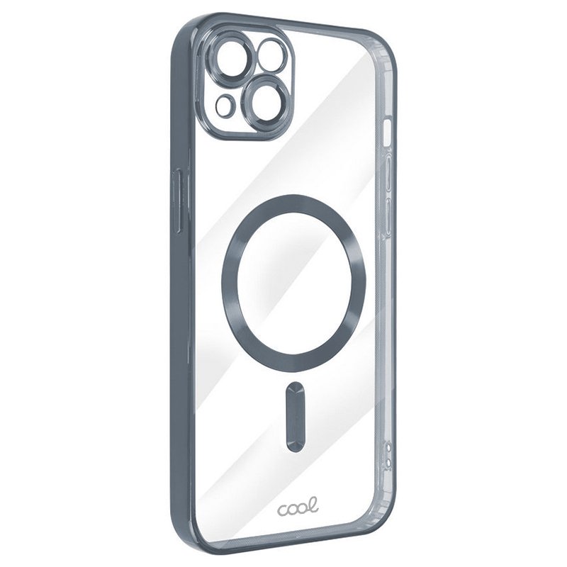 Capa COOL para iPhone 16 Pro Max Magnética Borde Prata