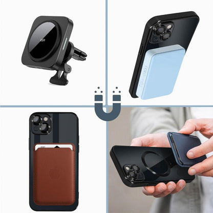 Capa COOL para iPhone 16 Pro Max Magnética Borde Preto