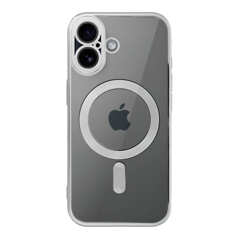 Capa COOL para iPhone 17 Magnética Borde Prata