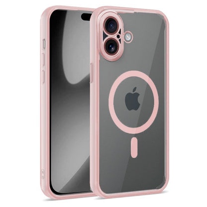 Capa COOL para iPhone 17 Magnética Borde Rosa