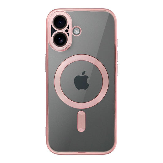Capa COOL para iPhone 17 Magnética Borde Rosa