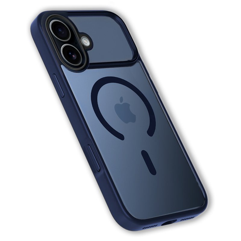 Capa COOL para iPhone 17 Magnética Colorful Azul-Marinho