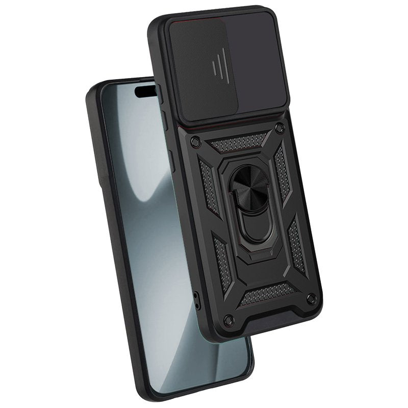 Capa COOL para iPhone 17 Pro Hard Ring Preto
