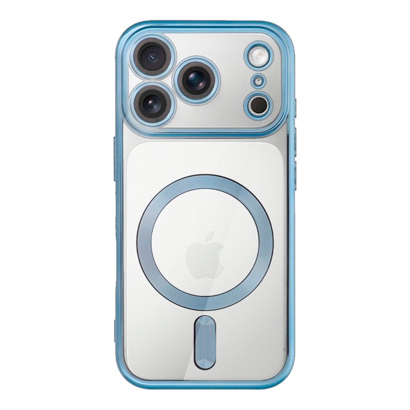 Capa COOL para iPhone 17 Pro Magnética Borde Celeste