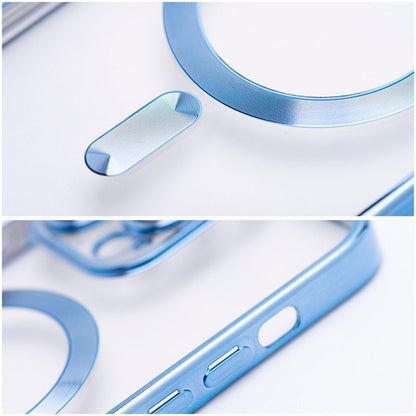 Capa COOL para iPhone 17 Pro Magnética Borde Celeste