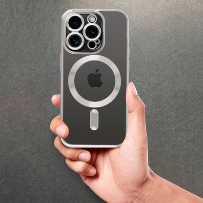 Capa COOL para iPhone 17 Pro Magnética Borde Prata
