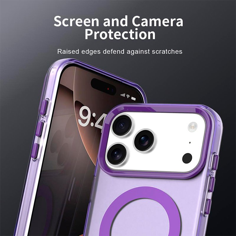 Capa COOL para iPhone 17 Pro Magnética Colorful Violeta