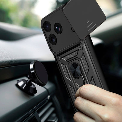 Capa COOL para iPhone 17 Pro Max Hard Ring Preto