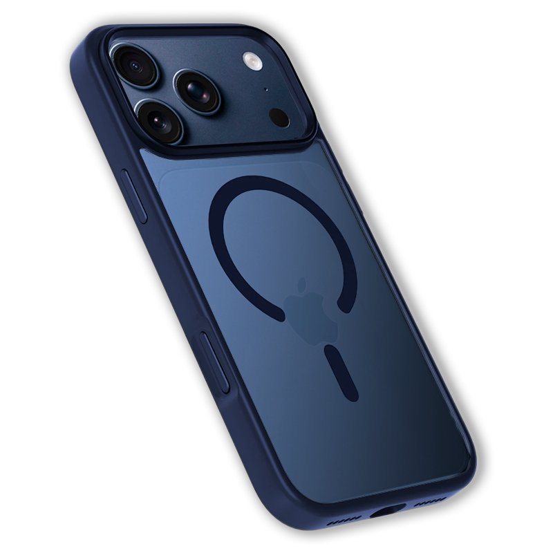 Capa COOL para iPhone 17 Pro Max Magnética Colorful Azul-Marinho