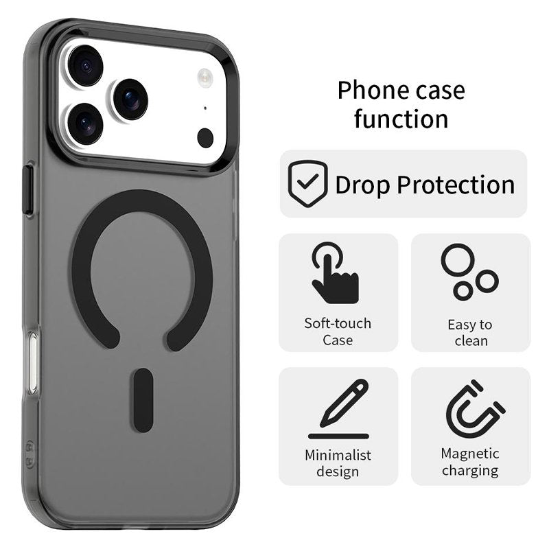 Capa COOL para iPhone 17 Pro Max Magnética Colorful Preto