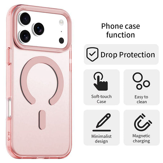 Capa COOL para iPhone 17 Pro Max Magnética Colorful Rosa