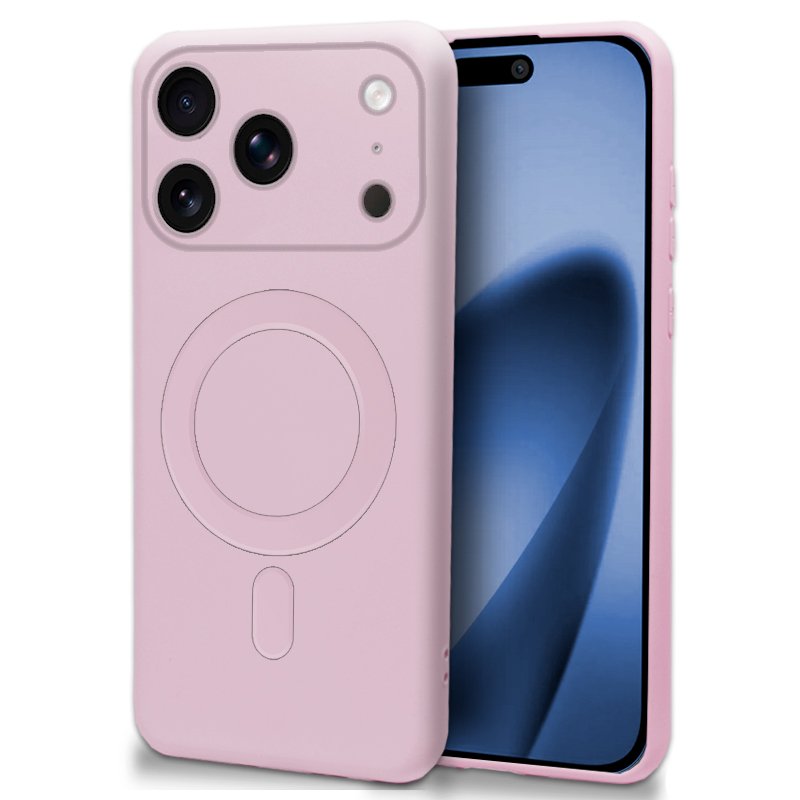 Capa COOL para iPhone 17 Pro Max Magnética Cover Rosa