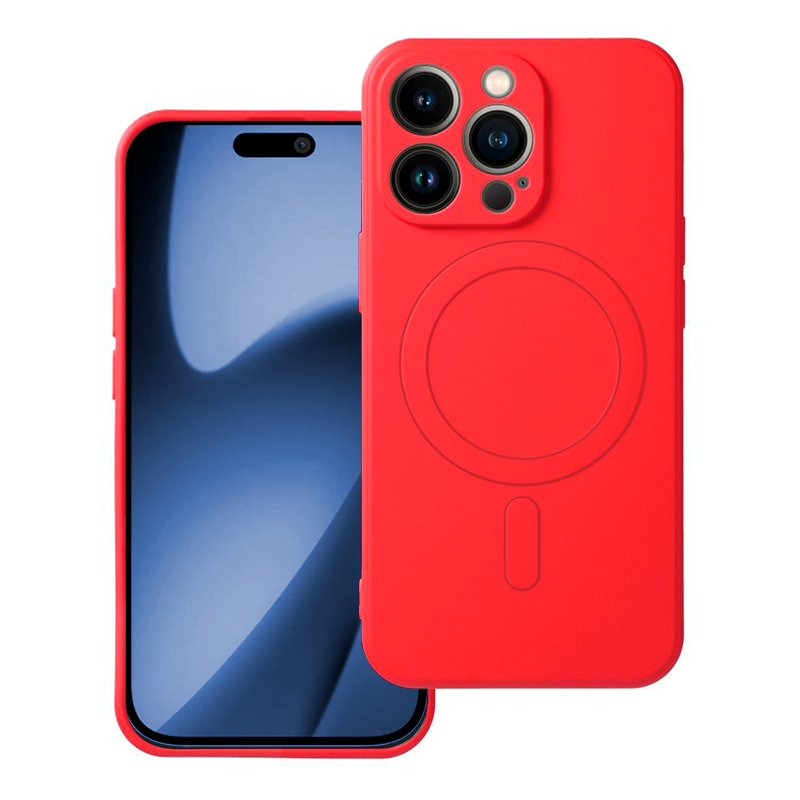 Capa COOL para iPhone 17 Pro Max Magnética Cover Vermelho
