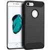 Capa COOL para iPhone 6 / 7 / 8 / SE (2020) Carbono Preto